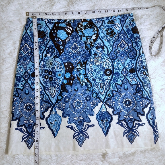 Ann Taylor Womens Skirt Floral Print Size 8 - Picture 8 of 8